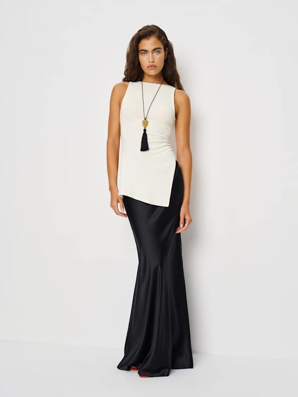 Walker Knit Top - Fior Di Latte