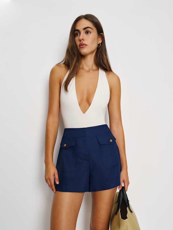 Trixie Linen Short - Danube