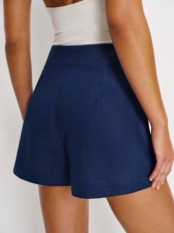 Trixie Linen Short - Danube