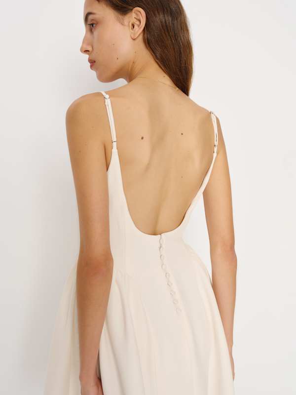 Bonie Mini Dress - Fior Di Latte