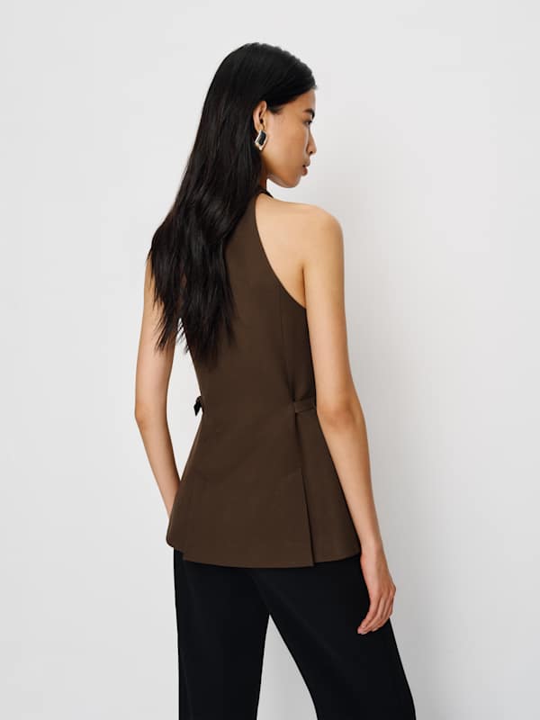 Rowe Vest - Brown