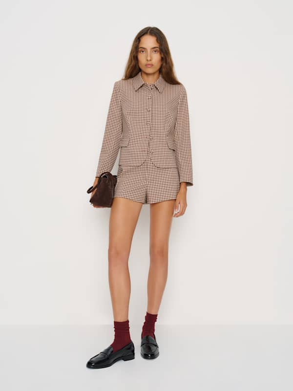 Ashton Two Piece - Pink Check