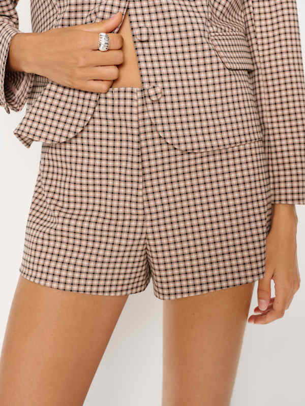 Ashton Two Piece - Pink Check