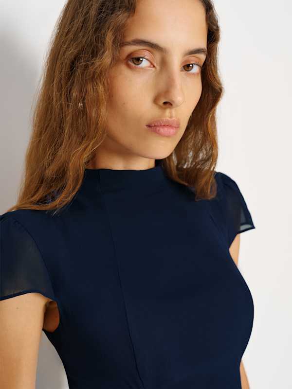 Maven Mini Dress - Navy