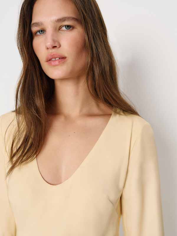 Vivia Silk Dress - Sugar