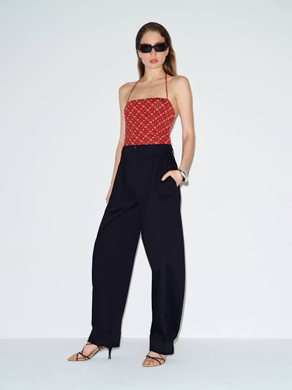 Joni Knit Top - Bandana