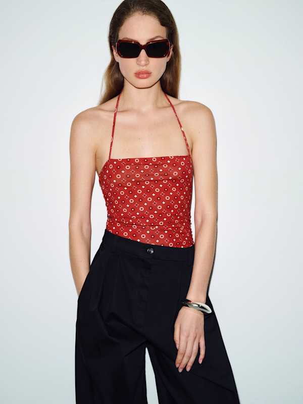 Joni Knit Top - Bandana