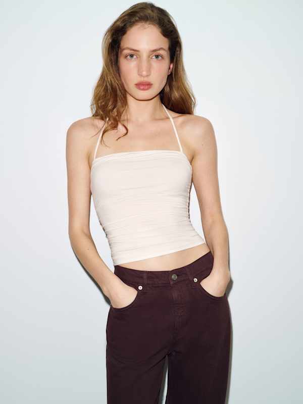 Joni Knit Top - Fior Di Latte