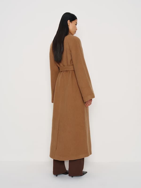 Tula Oversized Coat - Camel