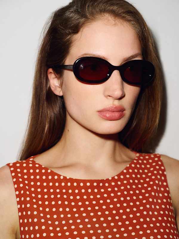 Prescott Dress - Chili Mango Dot