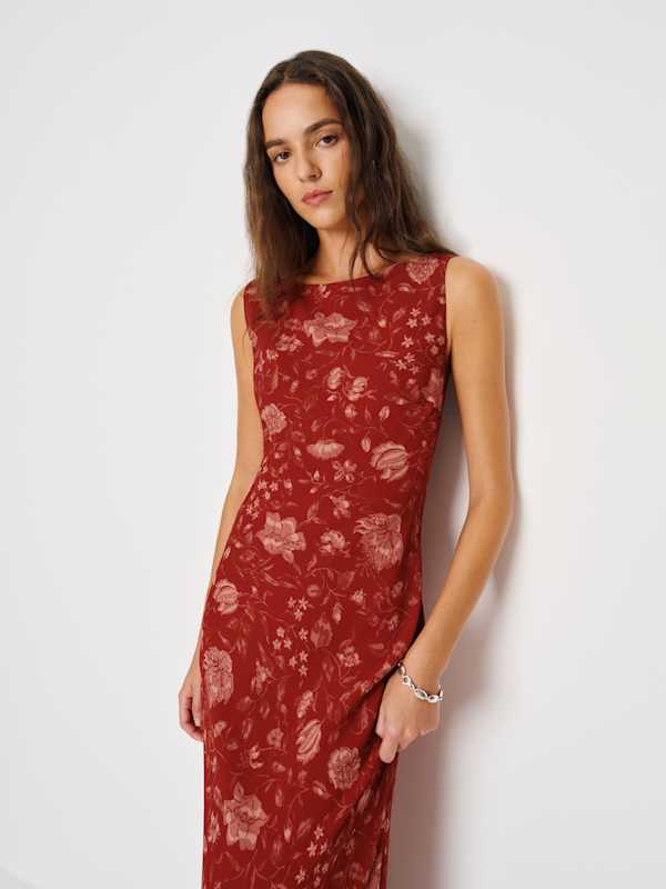 Prescott Dress - Tudor Rose