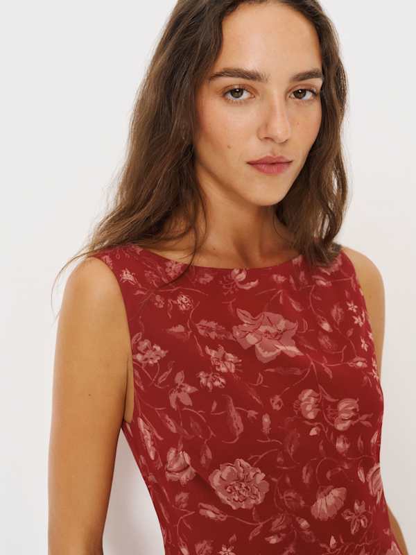 Prescott Dress - Tudor Rose