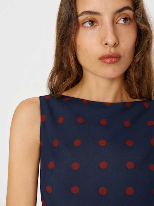 Prescott Dress - Venetian Dot