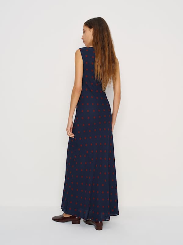 Prescott Dress - Venetian Dot