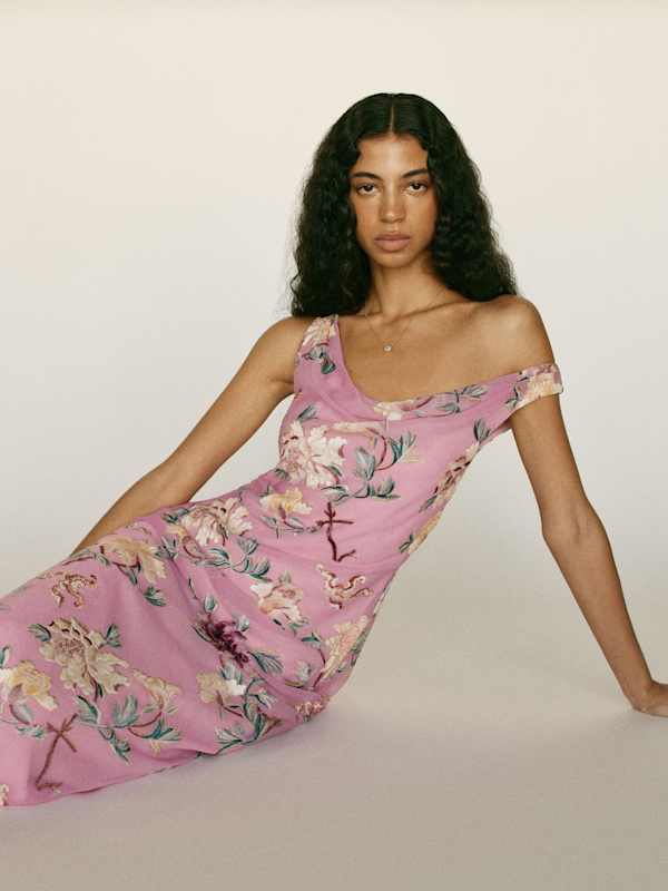 Annabelle Dress - Botanical Mauve