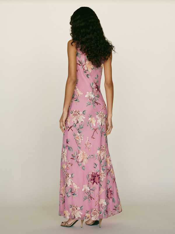 Annabelle Dress - Botanical Mauve