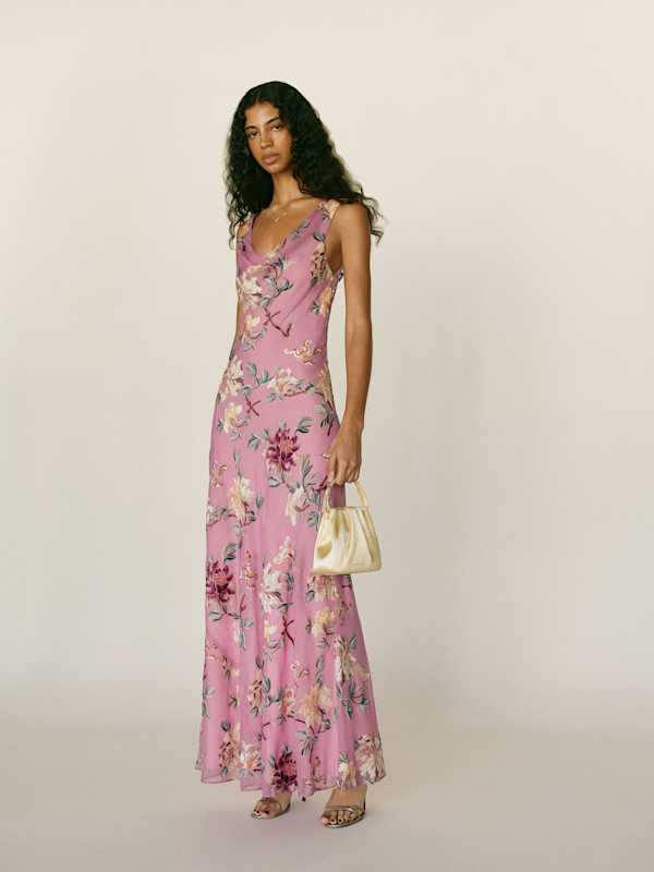 Annabelle Dress - Botanical Mauve