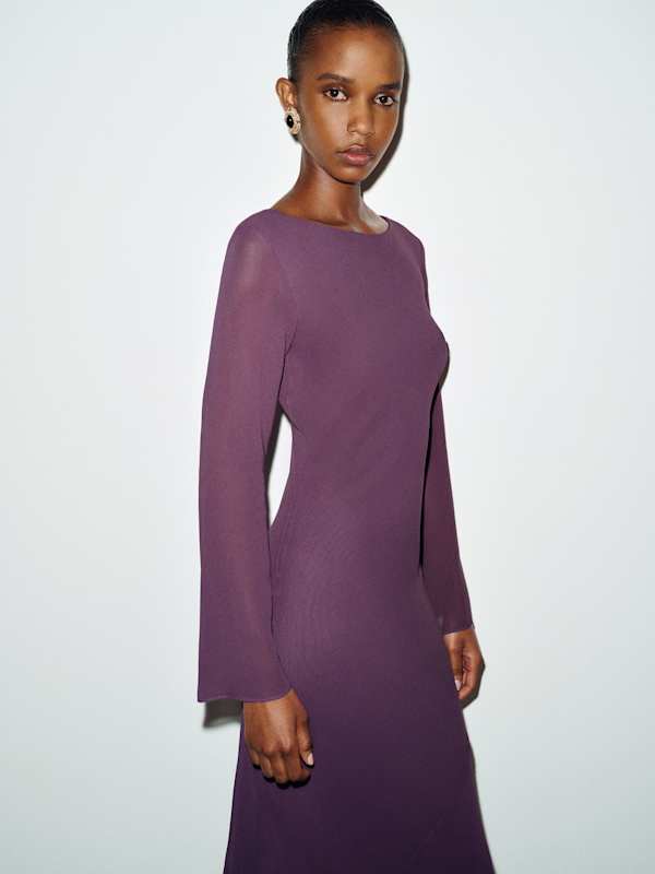 Esra Dress - Crushed Violet
