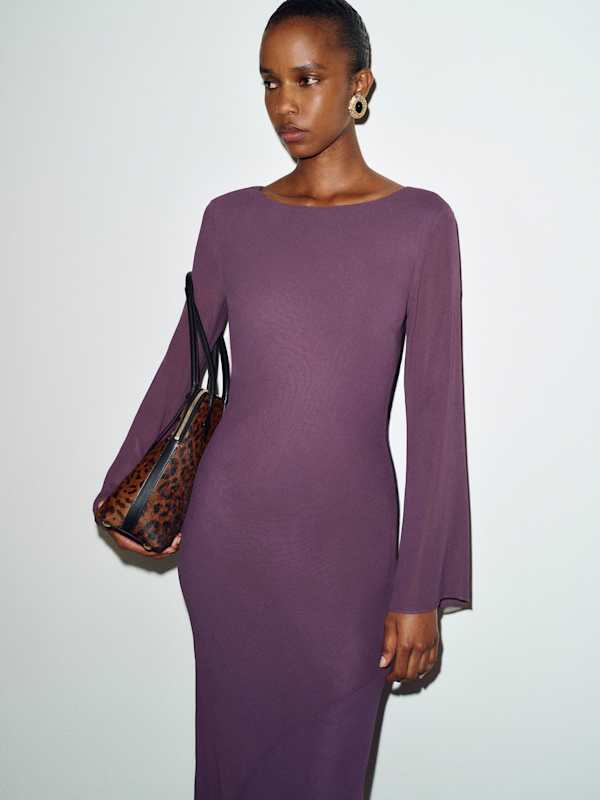 Esra Dress - Crushed Violet