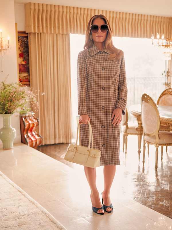 Beck Trench - Coco Plaid