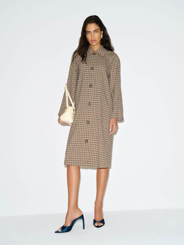 Beck Trench - Coco Plaid