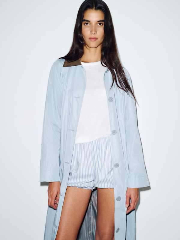 Beck Trench - Powder Blue