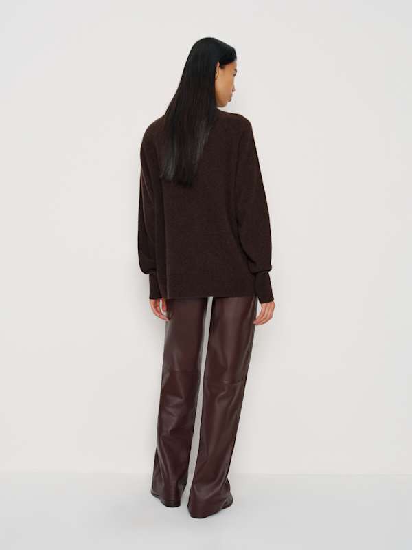 Meritt Cashmere Turtleneck - Compost