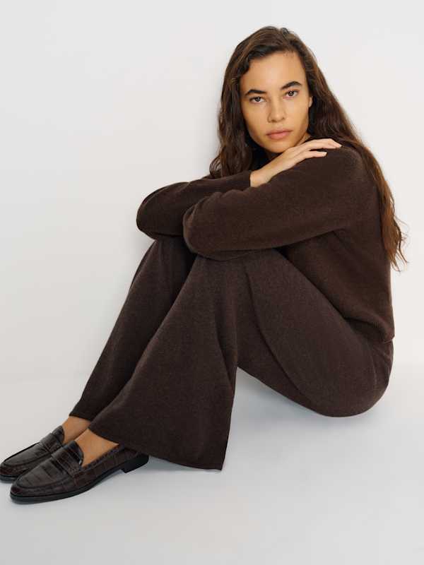 Lyle Cashmere Pants - Compost