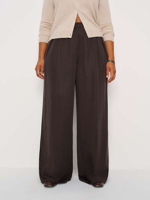 Marion Low Rise Pant Es - Black Currant