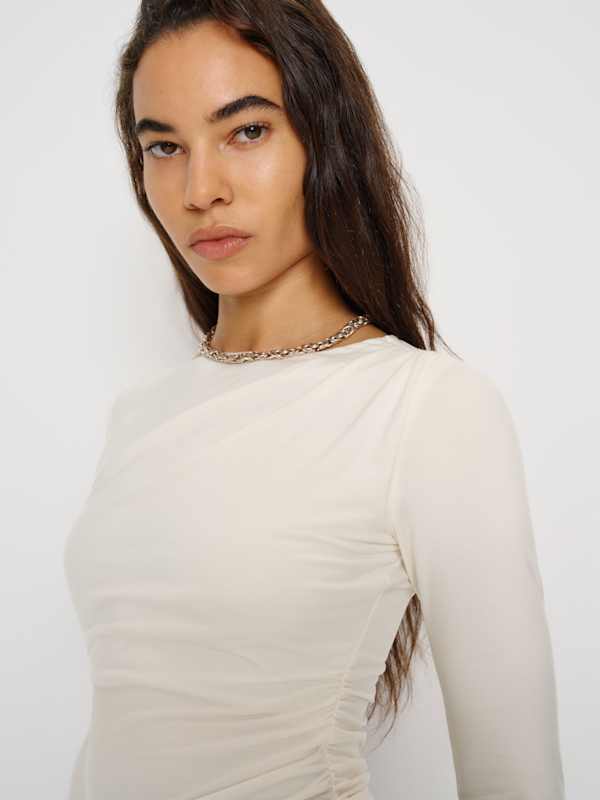 Liam Knit Top - Fior Di Latte