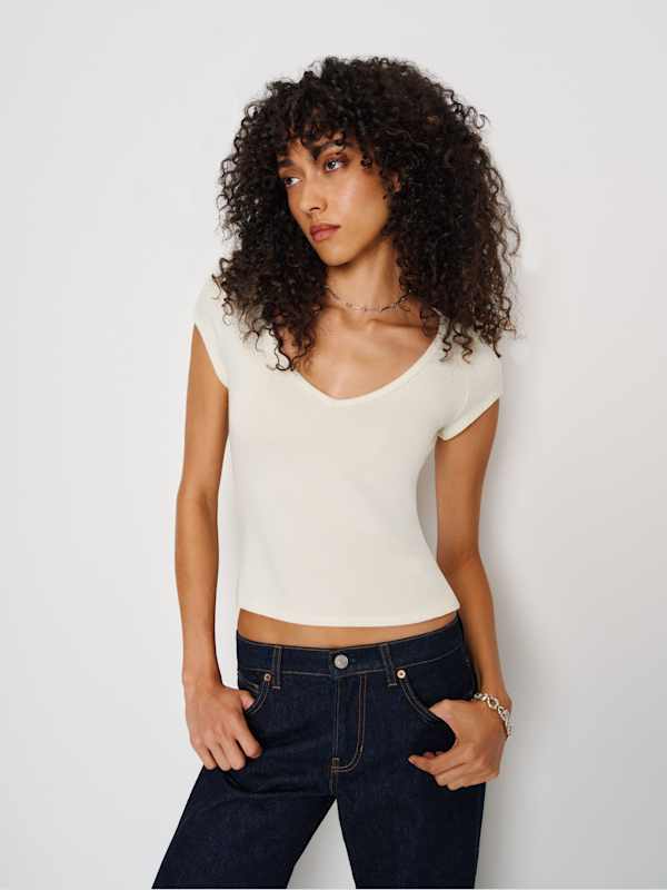 Mateo Knit Top - Fior Di Latte