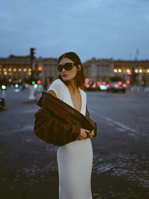 Eloise Knit Dress - Fior Di Latte