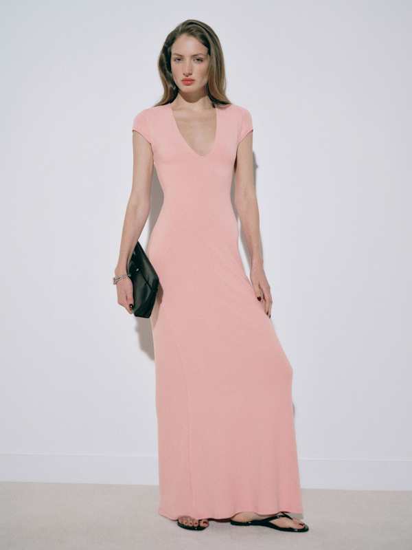 Eloise Knit Dress - Lotus