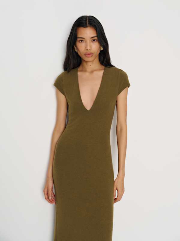 Robe en maille Eloise - Jardin de mousse