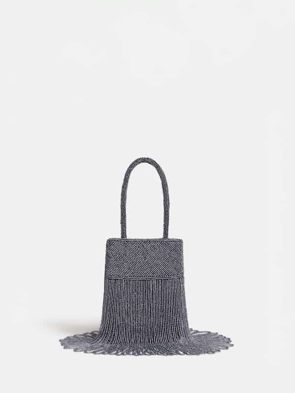 Valentina Mini Beaded Bag by Reformation