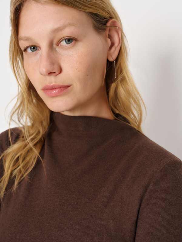 Camille Knit Dress - Mole