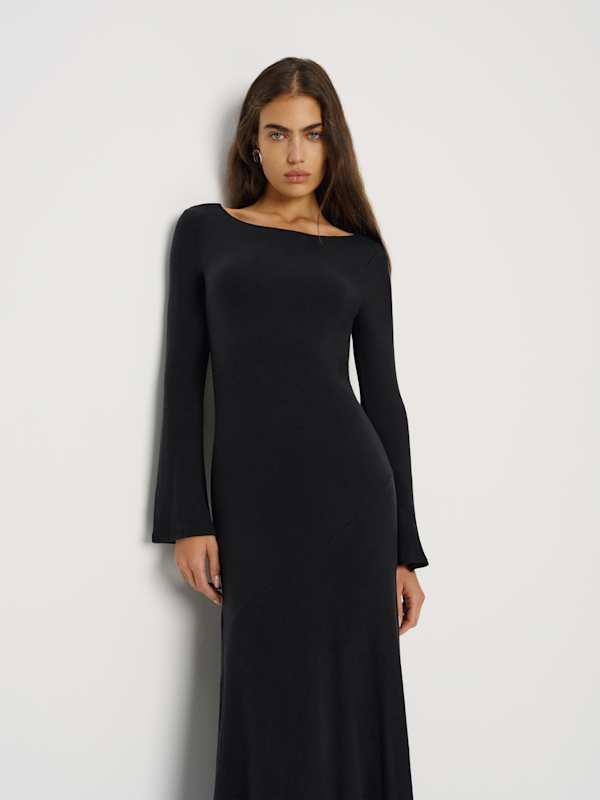 Florence Knit Dress - Black