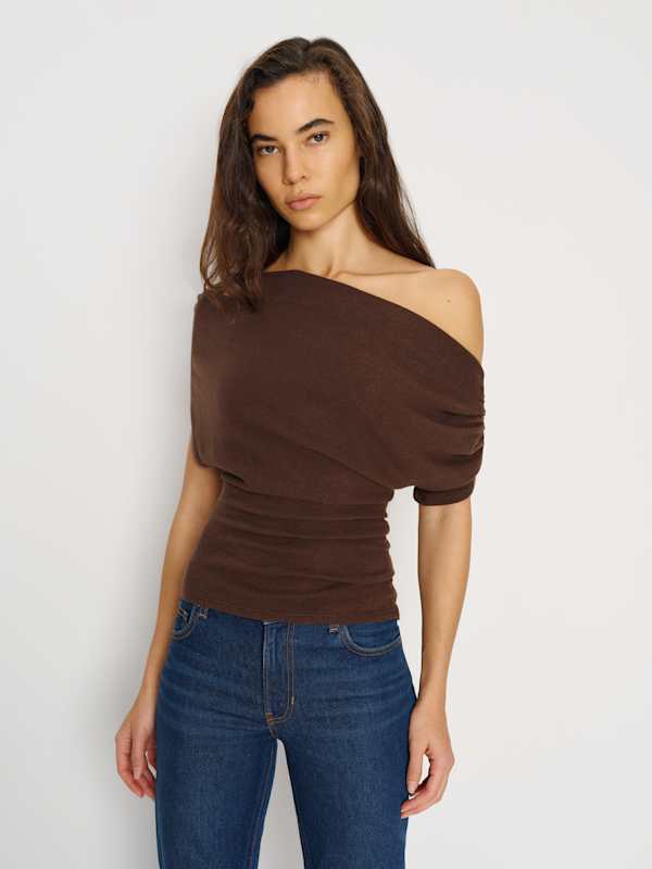 Iris Knit Top - Mole