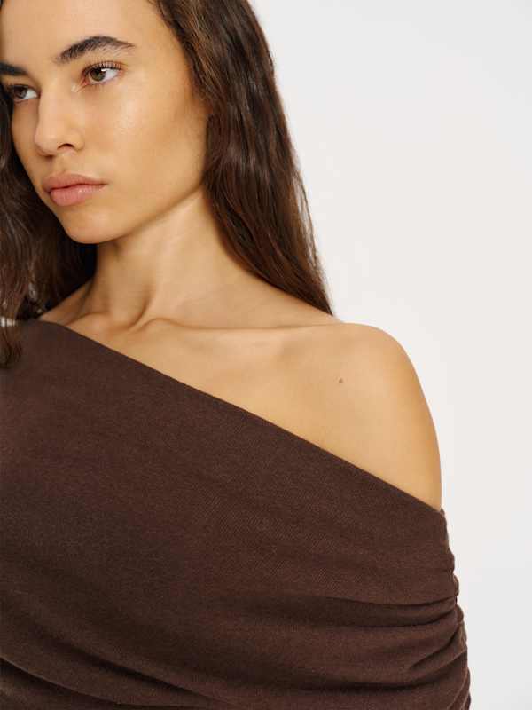 Iris Knit Top - Mole