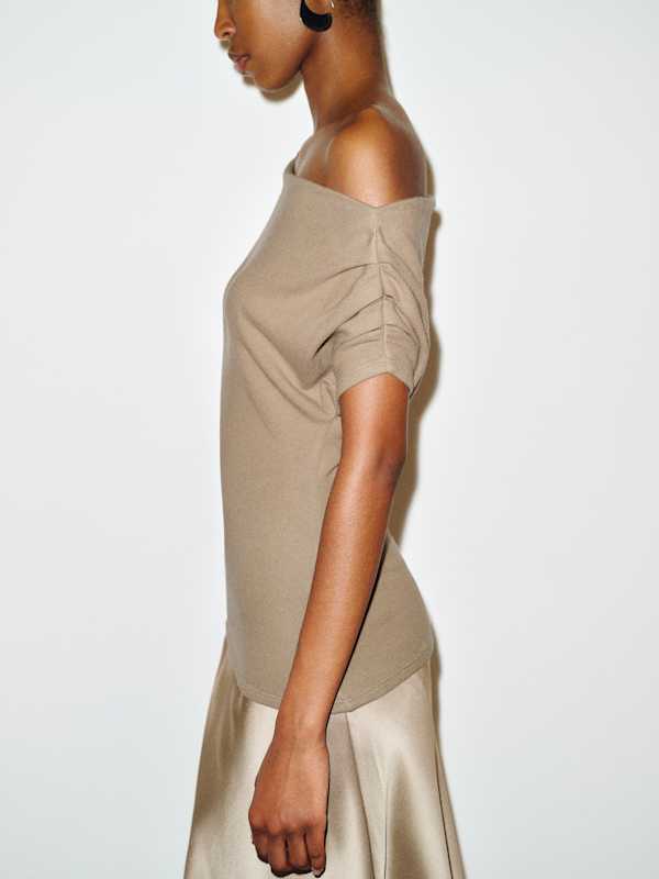 Iris Knit Top - Pavement