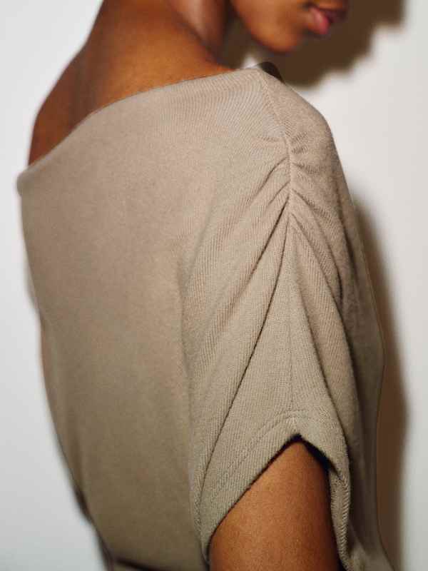 Iris Knit Top - Pavement