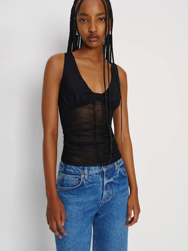 Valentine Knit Top - Black