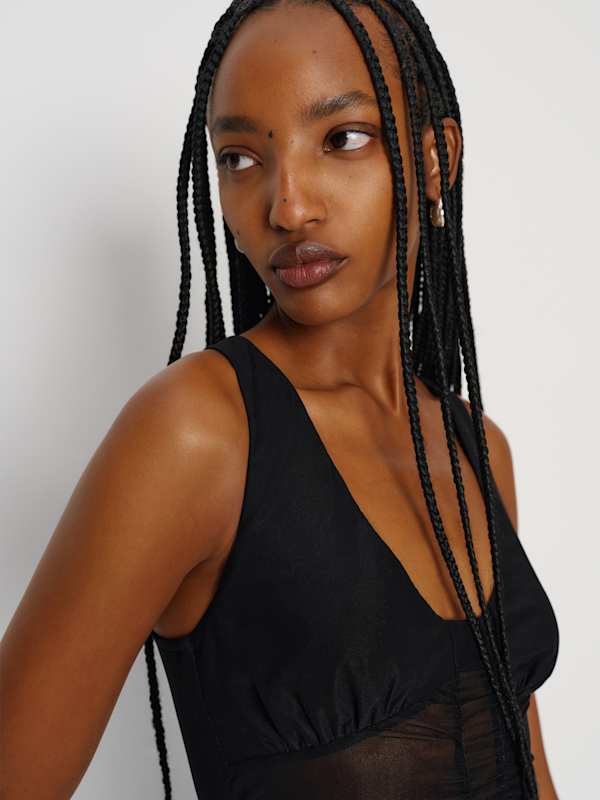 Valentine Knit Top - Black