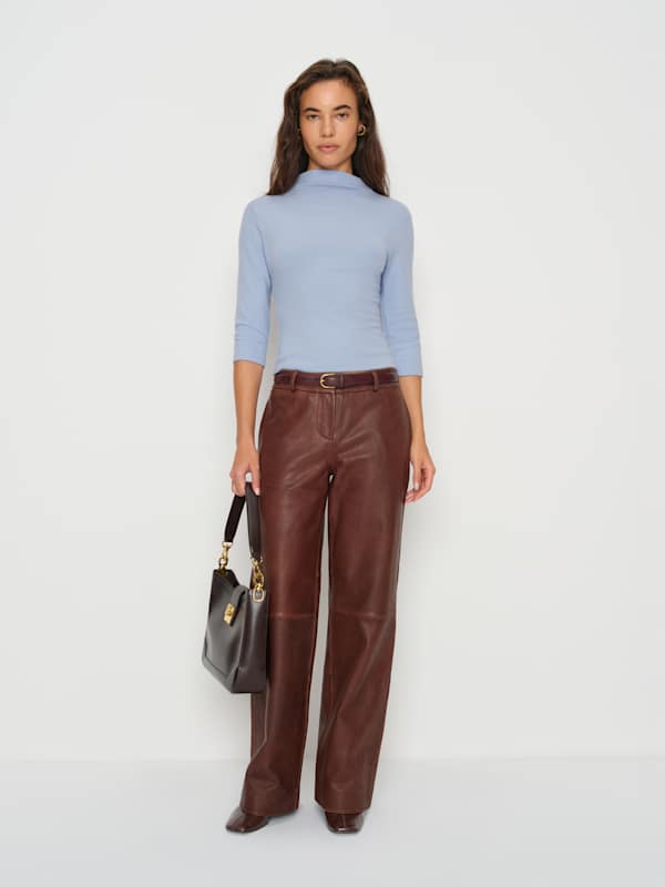 Camille Knit Top - Ice Water