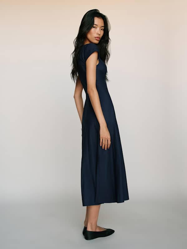 Harlie Dress - Navy