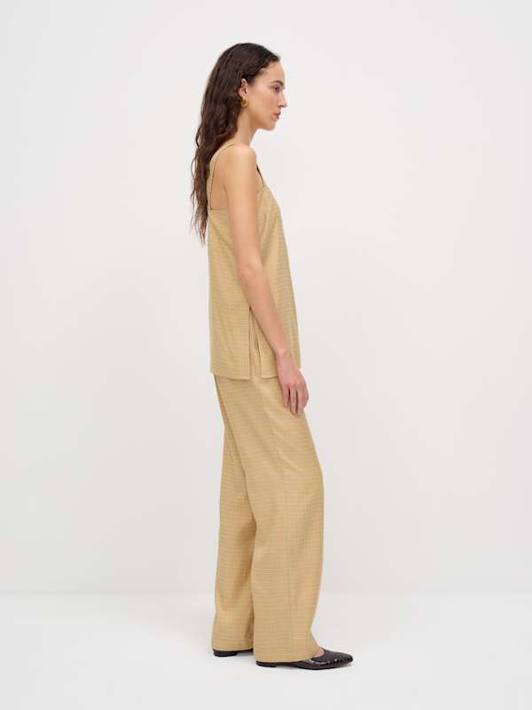 Kristen Two Piece - Yellow Plaid