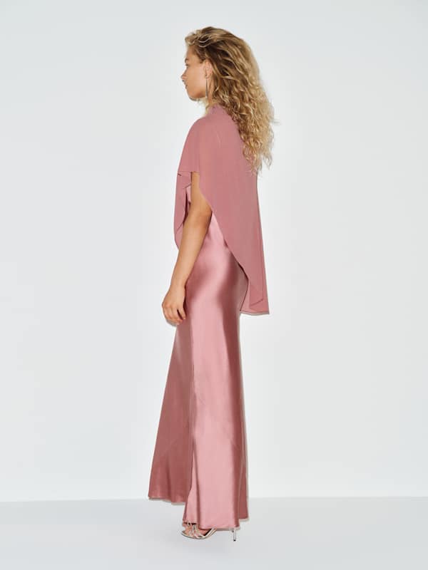 Lilibeth Silk Dress - Memory Lane