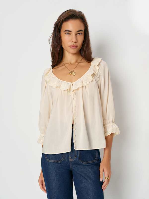 Mattea Top - Cream