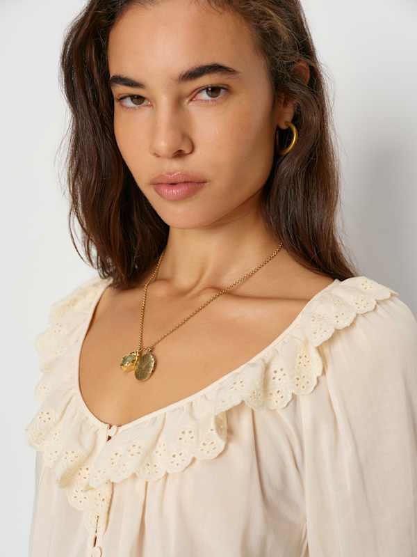 Mattea Top - Cream