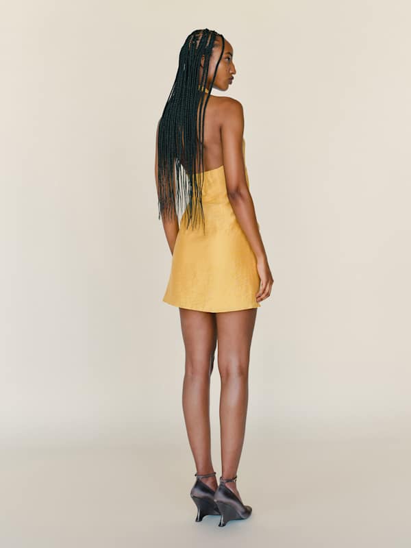 Lolo Dress - Honey Mustard